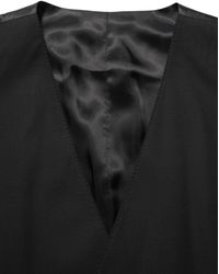 Dolce & Gabbana - Wool Stretch Waistcoat Formal Vest Virgin Elastane Clothing - Lyst