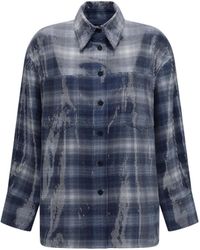 Pinko - Orchidea Sequin Shirt Polyester; Elastane - Lyst