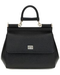 Dolce & Gabbana - Leather Shoulder Bag - Lyst