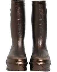 Dolce & Gabbana - Rubber Tall Boots - Lyst