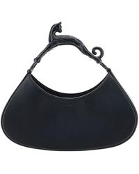 Lanvin - Large Hobo Bag With Cat Handle - Lyst