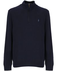 Ralph Lauren - Sweater With Pony Logo - Lyst