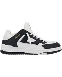 Axel Arigato - 'Area Lo' And Low Top Sneakers With Laminated Leather - Lyst