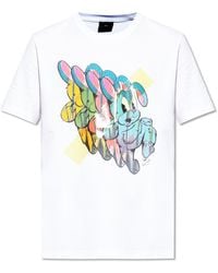 Paul Smith - Ps Paul Smith T-Shirt With Colorful Print - Lyst