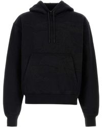 Burberry - Cotton Blend Sweatshirt - Lyst