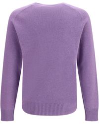 Brooksfield - Crewneck Sweater Kashmir/Capra Hircus - Lyst