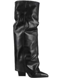 Paris Texas - Jane Fold Over Boot - Lyst