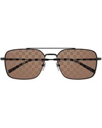 Gucci - Gg1957Sa Linea Institutional Logo Sunglasses - Lyst