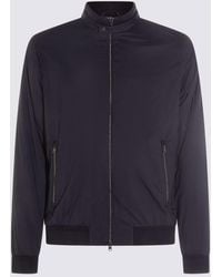 Herno - Midnight Nylon Bomber Jacket - Lyst