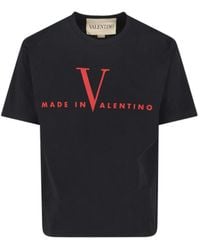 Valentino - T-Shirts And Polos Cotton - Lyst