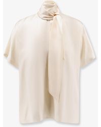 Brunello Cucinelli - Silk Top - Lyst