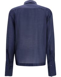 Thelatest - Shirt Codie Merino Wool - Lyst