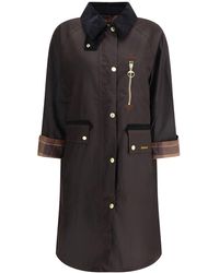 Barbour - Evette Waxed Jacket - Lyst