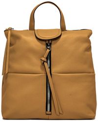 Gianni Chiarini - Giada Leather Backpack With Front Zips - Lyst