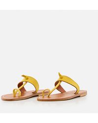 K. Jacques - Ganges Leather Sandals - Lyst