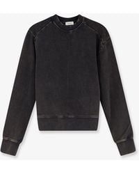 Entire studios - Pod Crew Cotton Sweatshirt - Lyst