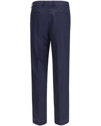 Brunello Cucinelli - Virgin Wool Batavia Pinstriped Pants - Lyst