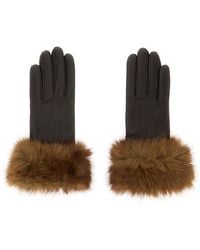 Apparis - Gloves Betty Synthetic Fur Polyester Hat - Lyst