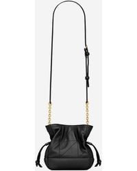 Saint Laurent - Mini Pochette Jamie Leather Shoulder Bags - Lyst