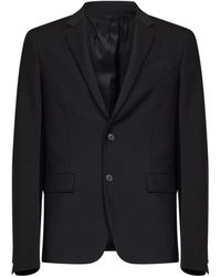 Fendi - Kid Mohair Single-Breasted Jacket - Lyst