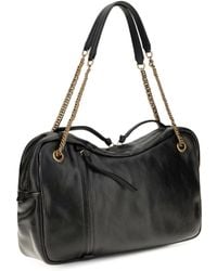 Vivienne Westwood - Large Dolce Textured Leather Shoulder Bag - Lyst