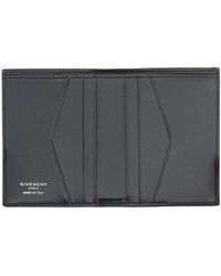 Givenchy - Grain Leather Card Holder Calf Wallets & Purses - Lyst