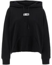 MM6 by Maison Margiela - Numeric Signature Mm6 Hoodie - Lyst