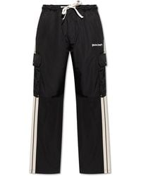 Palm Angels - Pants With Logo - Lyst