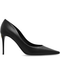 Dolce & Gabbana - Dolce & Gabbana Leather Heeled Shoes - Lyst