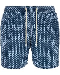 Mc2 Saint Barth - Printed Polyester Swimming Shorts - Lyst