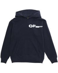 Off-White c/o Virgil Abloh - Hoodie Cotton For Kids Hoods & Sweatshirts - Lyst