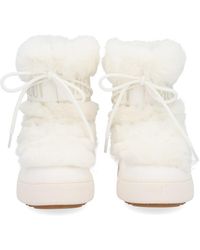 Moon Boot - Stivale "Ltrack Low Faux Fur" - Lyst