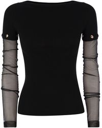 Sportmax - Alcide Boat Neck Long-Sleeved Jumper - Lyst