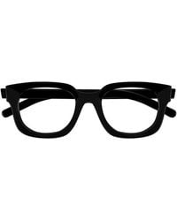Gucci - Eyeglasses Square Full Rim, Frame And Clear Demo Lenses Lens Gg1721O001 Sunglasses - Lyst