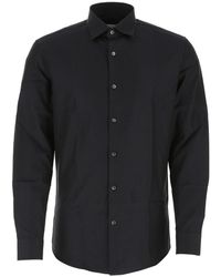 Ferragamo - Gancini Printed Buttoned Shirt - Lyst