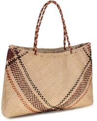Dragon Diffusion - Handwoven Leather Tote Bag Natural - Lyst