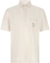 Brunello Cucinelli - Virgin Wool Polo Shirt - Lyst