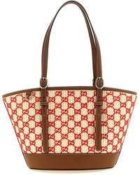 Gucci - Gg Monogram Canvas Tote Bag - Lyst