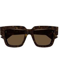 Bottega Veneta - Bv1276S Tri-Fold-Line New Classic 002 Sunglasses - Lyst
