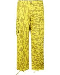 ERL - Printed Cargo Pants Woven - Lyst