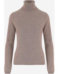 Allude - Cashmere Turtleneck Sweater - Lyst