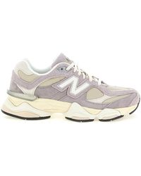 New Balance - Suede & Mesh Sneakers - Lyst