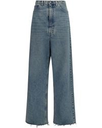 Maison Margiela - Wide-Leg Jeans Cotton - Lyst