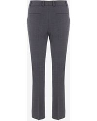 Ql2 - Stretch Wool-Blend Nellie Pants Trousers - Lyst