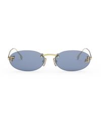 Fendi - First Crystal Sunglasses - Lyst