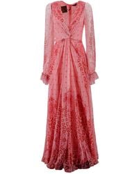 Etro - Silk Dress With Decorative Print - Lyst