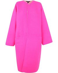Sofie D'Hoore - Double Face Coat With Slit Front Pockets - Lyst