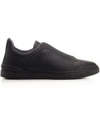 ZEGNA - Suede Triple Stitchtm Mrbailey® Sneakers - Lyst