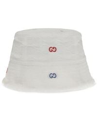 Gucci - Cotton Bucket Hat E Hairbands - Lyst