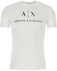 Armani Collezioni - Logo Printed Crewneck T-Shirt - Lyst